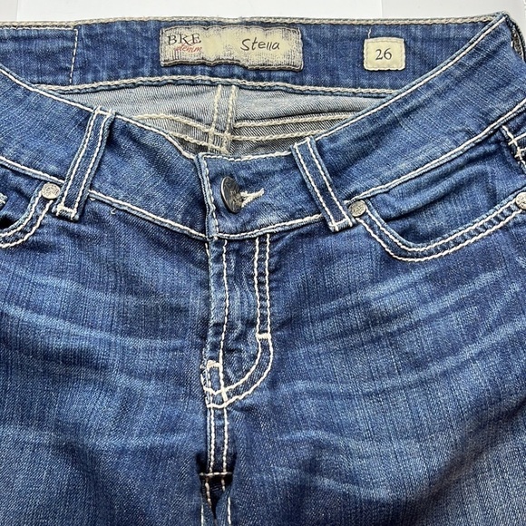 BKE Denim Stella Low Rise Ankle Size 26 - Picture 15 of 16